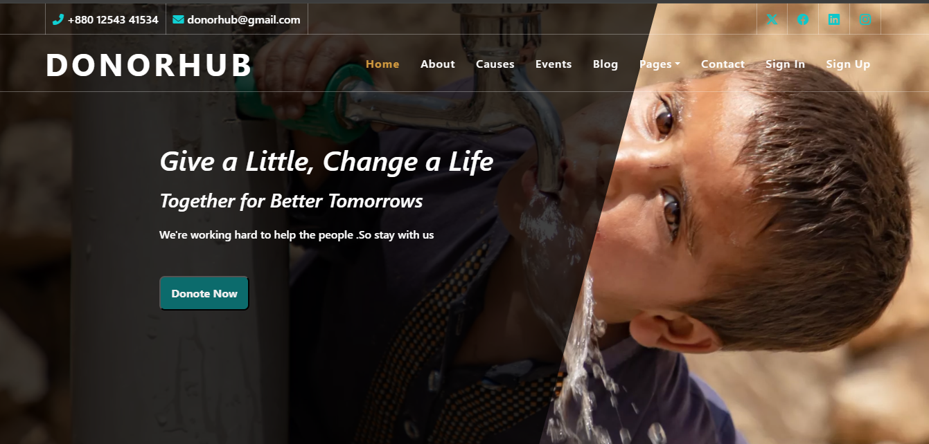 Donation Management System