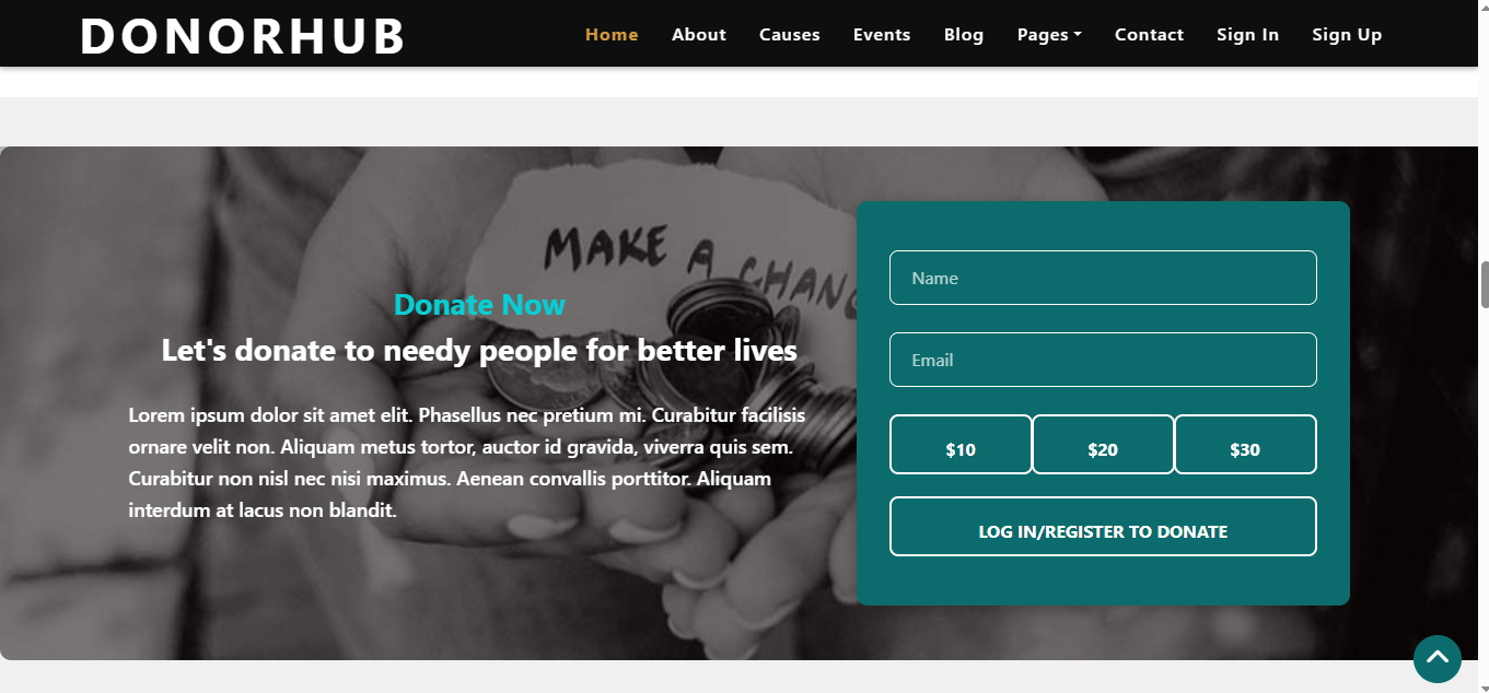 Donation Management System